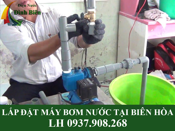 Lắp đặt máy bơm nước tại Biên Hòa