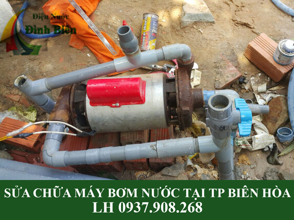 Sửa chữa máy bơm nước tại TP Biên Hòa