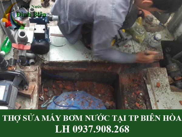 Thợ sửa máy bơm nước tại TP Biên Hoà