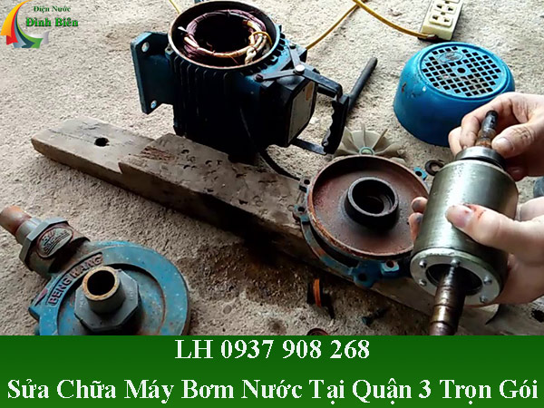 Sửa chữa máy bơm nước tại quận 3 giá rẻ