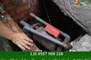 Sửa chữa máy bơm nước tại quận 5 giá rẻ