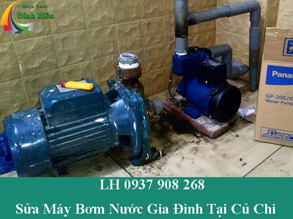 Sửa máy bơm nước gia đình tại củ chi chuyên nghiệp