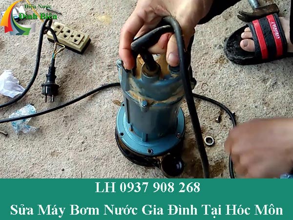 Sửa máy bơm nước gia đình tại hóc môn