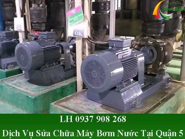 Dịch vụ sửa máy bơm nước tại quận 5 giá rẻ