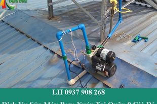 Dịch vụ sửa máy bơm nước tại quận 9 giá rẻ