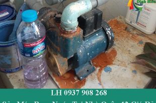 Sửa máy bơm nước tại nhà quận 12 chuyên nghiệp