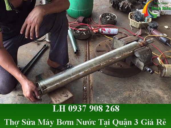 Thợ sửa máy bơm nước tại quận 3 giá rẻ và chuyên nghiệp