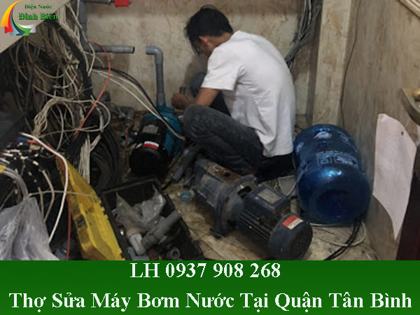 Thợ sửa máy bơm nước tại quận tân bình giá rẻ