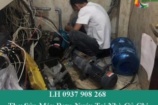 Thợ sửa máy bơm nước tại nhà củ chi giá rẻ