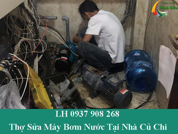 Thợ sửa máy bơm nước tại nhà củ chi giá rẻ