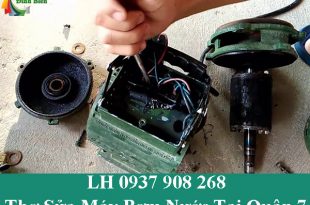 Thợ sửa máy bơm nước tại quận 7 giá rẻ