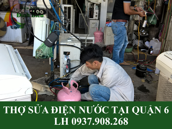 Thợ sửa chữa điện nước tại quận 6