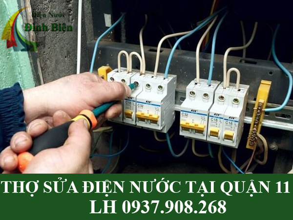 Thợ sửa chữa điện nước tại quận 11