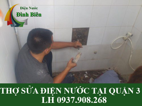 Thợ sửa chữa điện nước tại quận 3