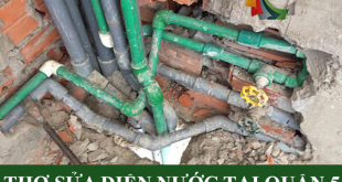 Thợ sửa chữa điện nước tại quận 5