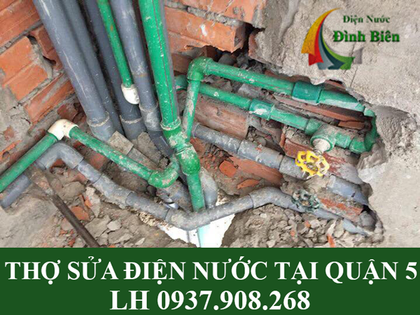 Thợ sửa chữa điện nước tại quận 5