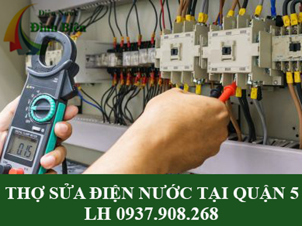 Thợ sửa chữa điện nước tại quận 5