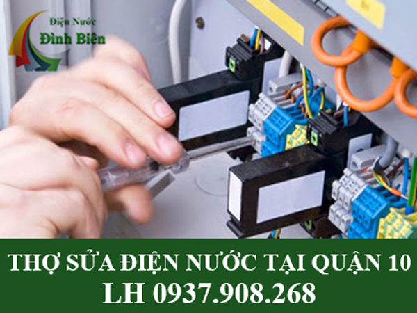 Thợ sửa chữa điện nước tại quận 10