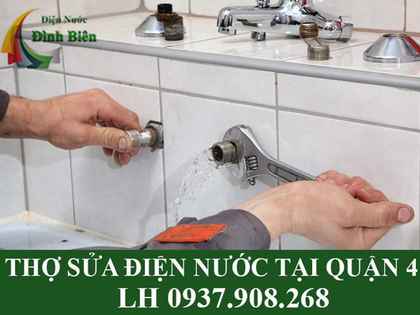 Thợ sửa chữa điện nước tại quận 4 