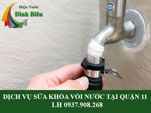 Dịch vụ sửa khóa vòi nước tại quận 11