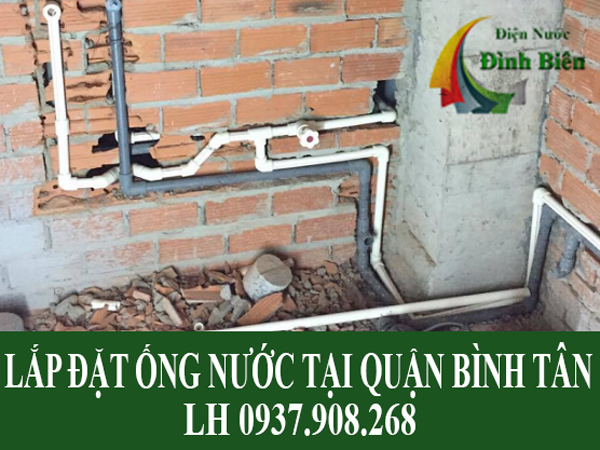 Lắp đặt ống nước tại quận Bình Tân