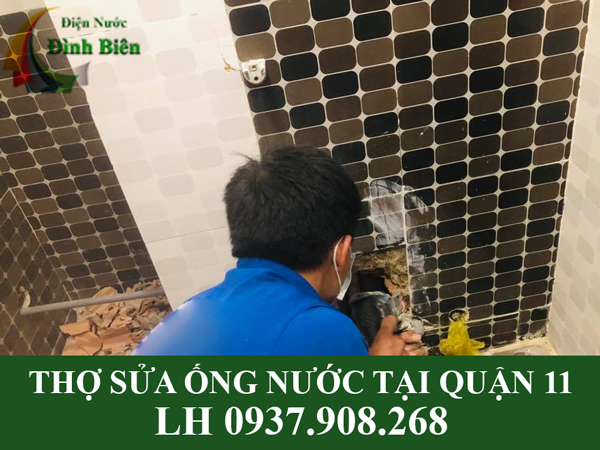 Thợ sửa ống nước tại quận 11