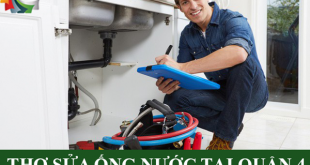 Thợ sửa ống nước tại quận 4