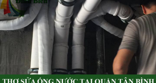 Thợ sửa ống nước tại quận Tân Bình