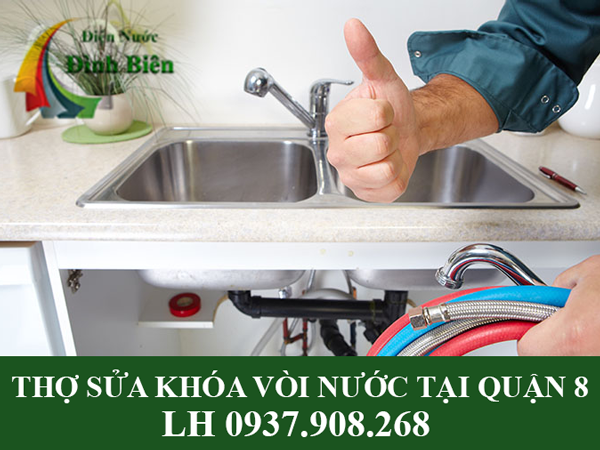 Thợ sửa khóa vòi nước tại quận 8