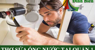 Thợ sửa ống nước tại quận 1