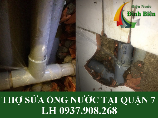 Thợ sửa ống nước tại quận Bình Thạnh