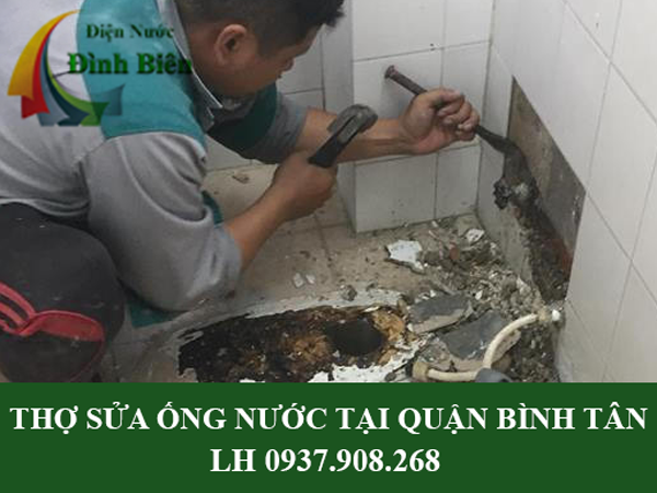 Thợ sửa ống nước tại quận Bình Tân 