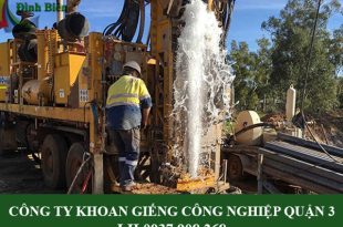 Công ty khoan giếng công nghiệp quận 3