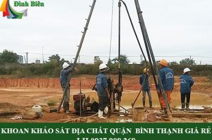 Khoan khảo sát địa chất quận bình thạnh giá rẻ