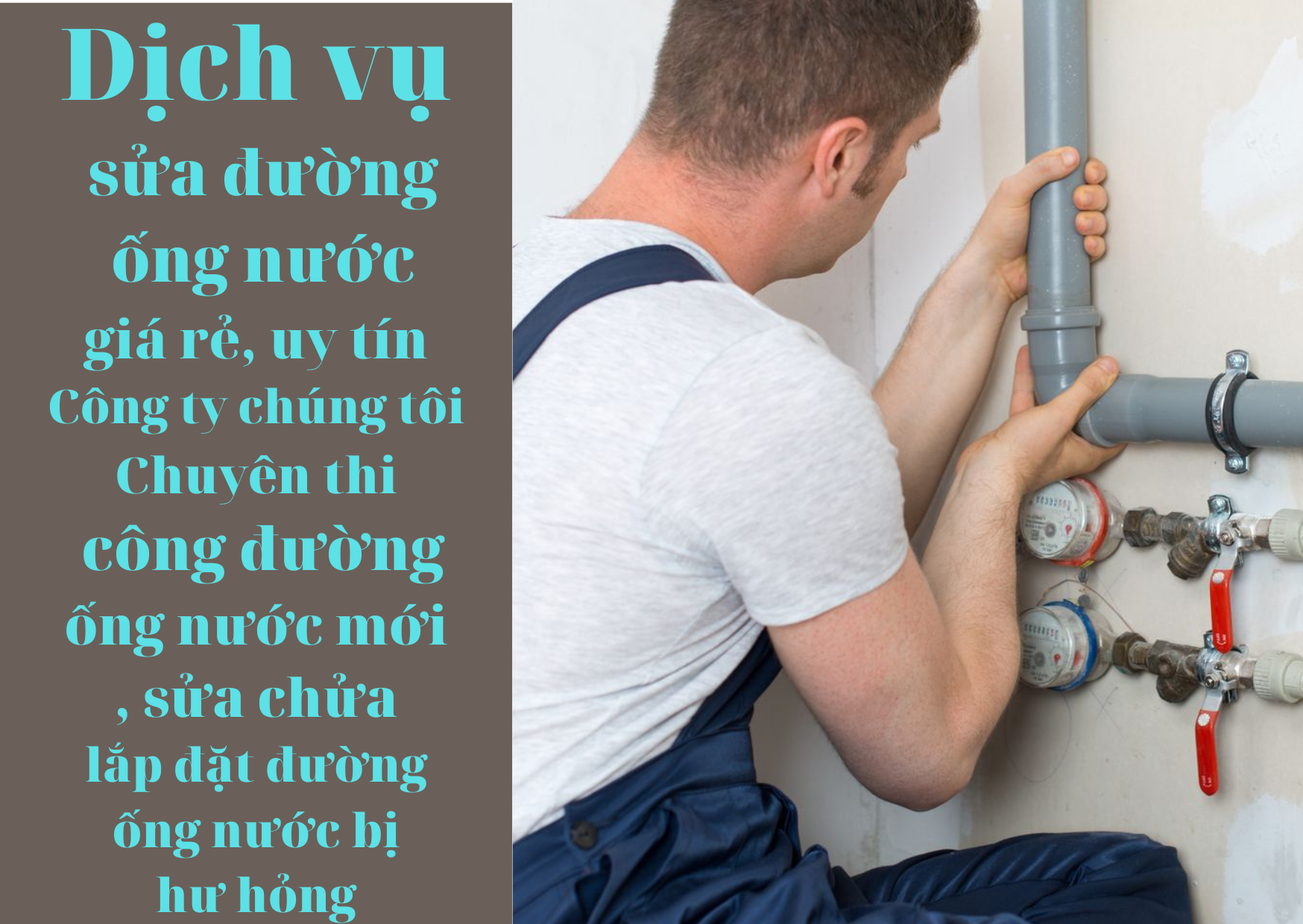 Thợ sửa ống nước tại Biên Hòa Đồng Nai